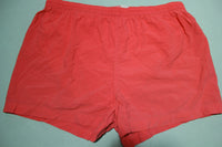 Nike Gray Tag Vintage 80's 90's Swimming Trunks Elastic Waist Pink Shorts