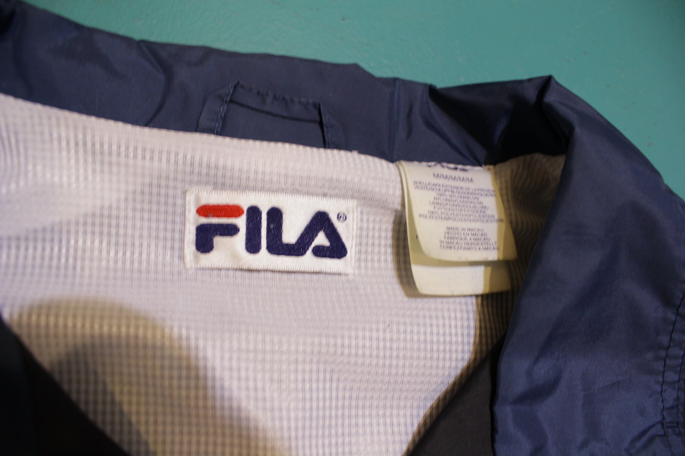 ordlyd Udover reservedele Fila Soccer Color Block Vintage 90's Windbreaker Jacket – thefuzzyfelt