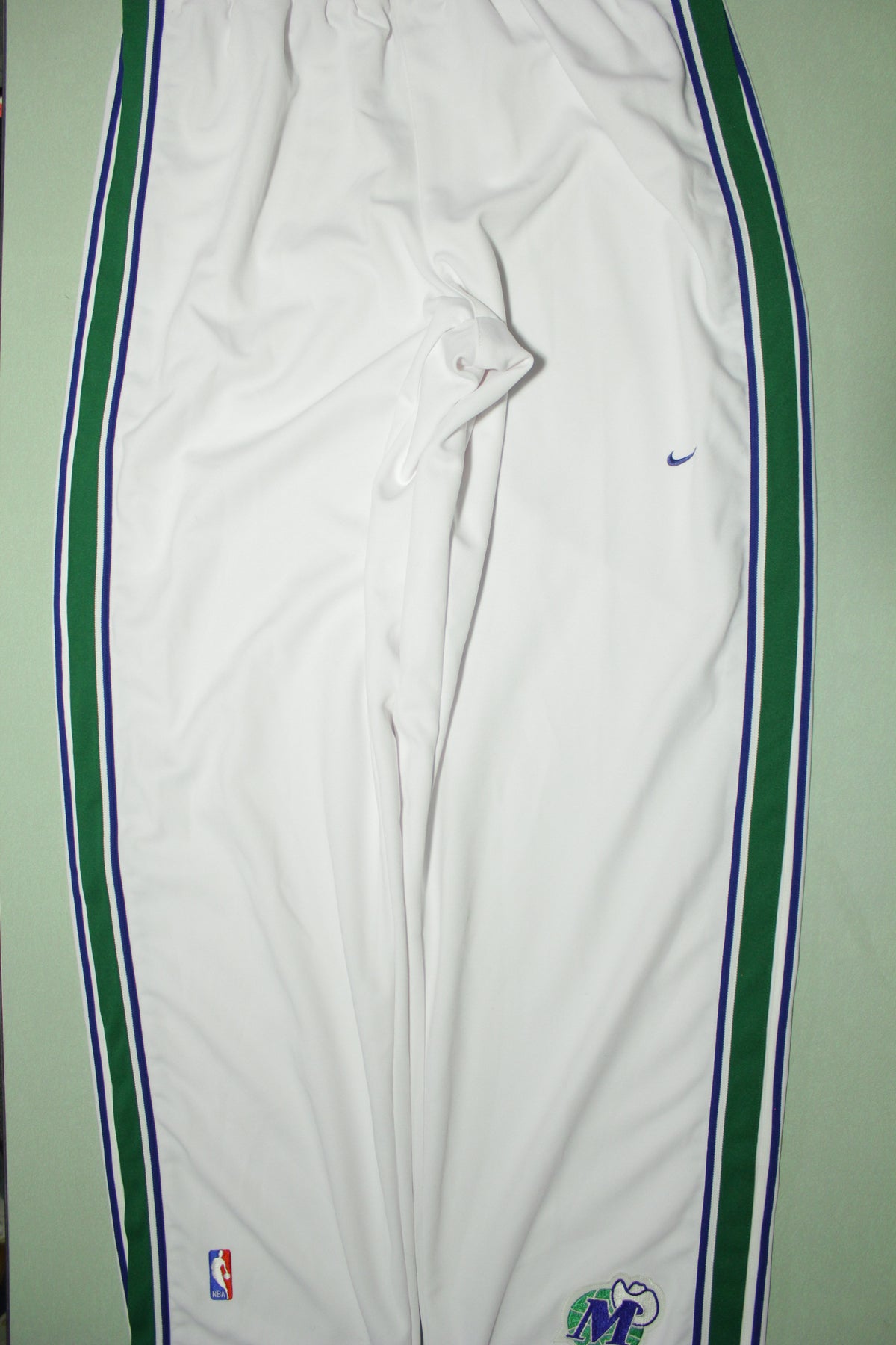 Dallas Mavericks Vintage 90s Nike Team Game Issue 1999-2000 NWOT Warm Up Pants