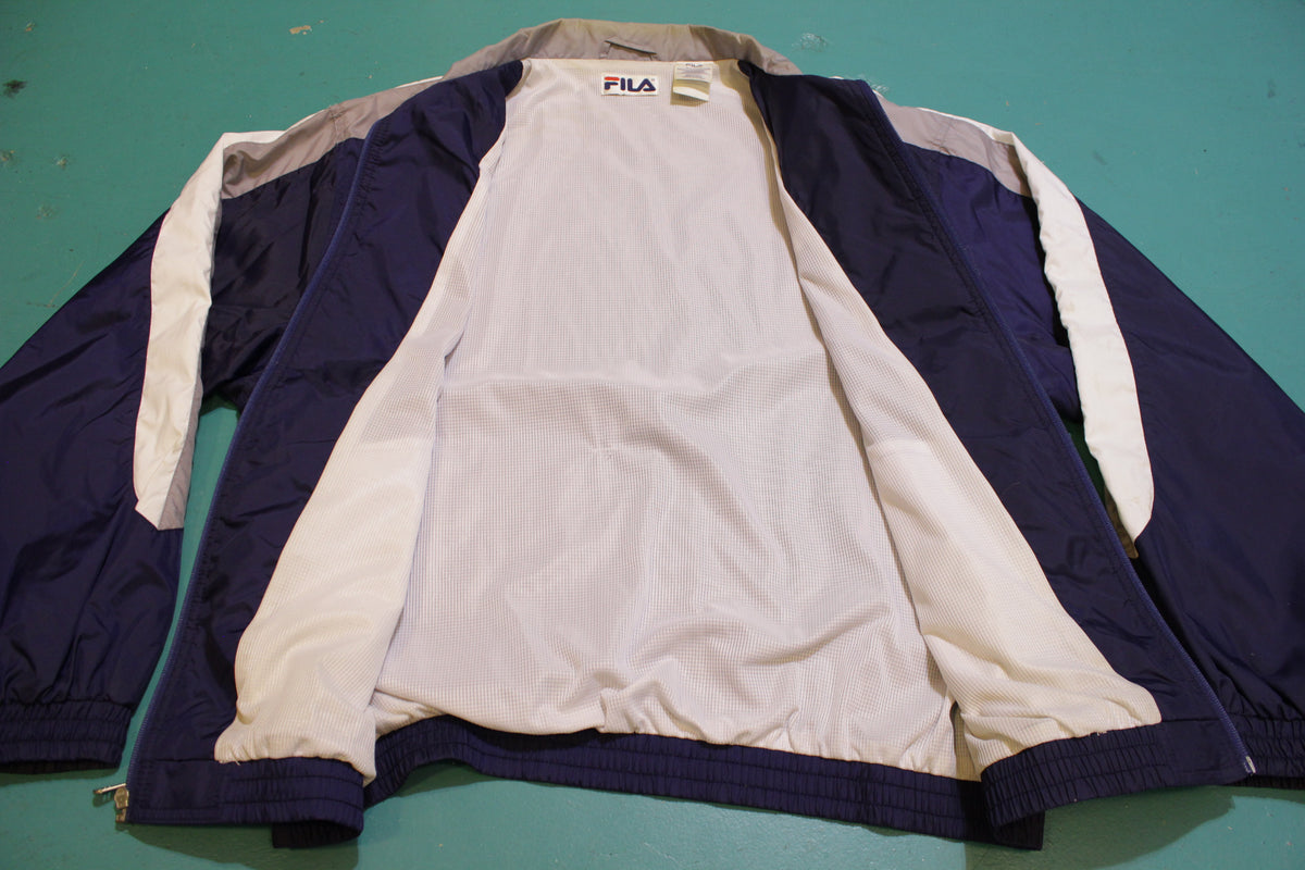 Fila Soccer Color Block Vintage 90's Windbreaker Jacket
