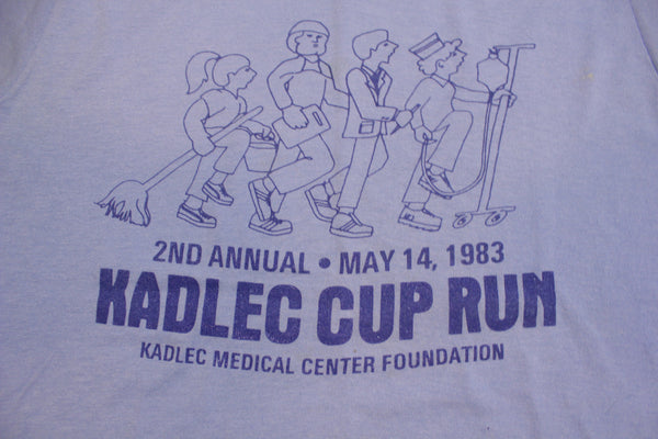 Kadlec Cup Run 2nd Annual May 14 1983 Vintage Single Stitch Richland WA T-Shirt
