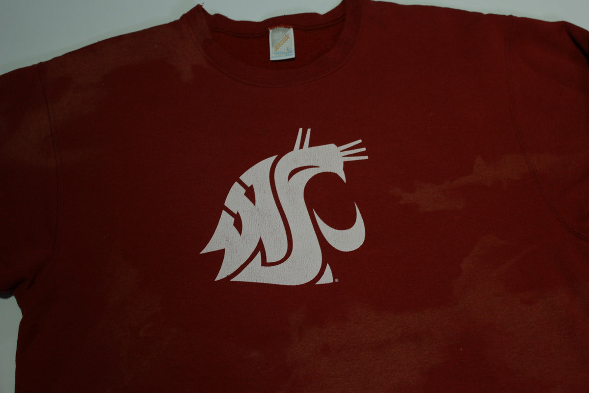 WSU Washington State Cougars Vintage 90's Jerzees USA Collegiate Crewneck Sweatshirt