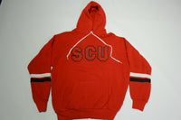 Santa Clara University SCU Vintage 80's Jerzees USA Collegiate Hoodie Sweatshirt