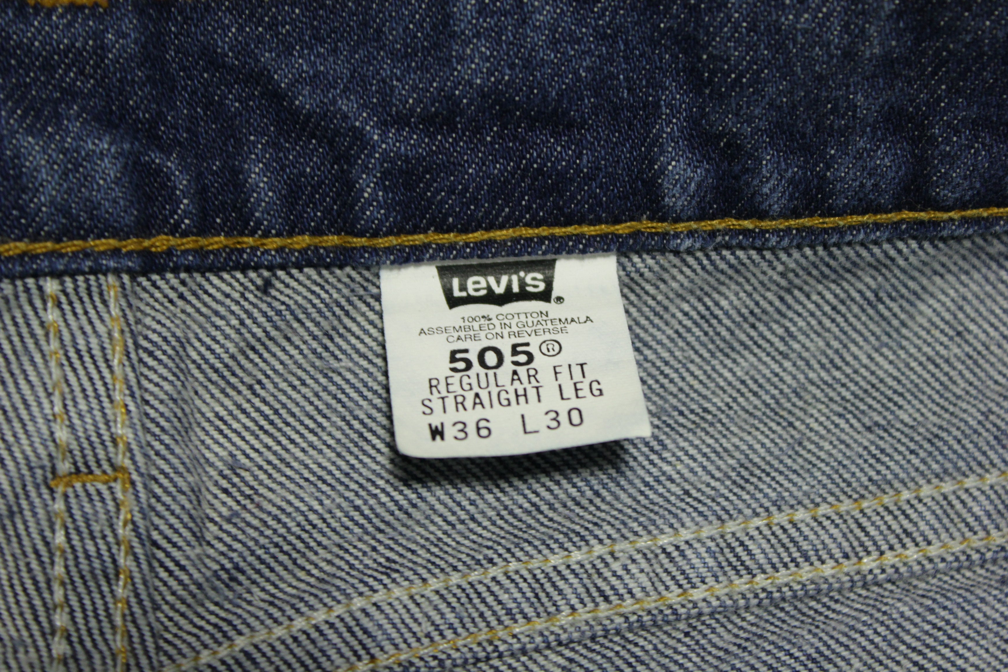 Levis 550 505 Vintage 90's Denim Grunge Punk Jeans Dark Wash NWOT