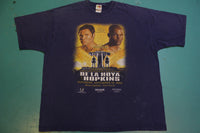 Oscar De La Hoya Hopkins Boxing Vegas Fight Shirt Vintage 2004 MGM Tee