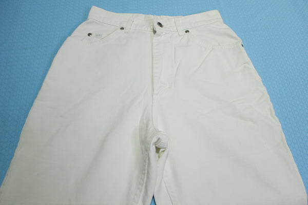 Lee Vintage 80's 90's White Mom Denim Jeans