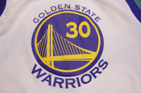 Stephen Curry 30 Golden State Warriors Vintage Adidas Jersey White
