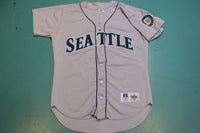 Seattle Mariners Vintage Russell USA Diamond Collection 90's Button UP Jersey