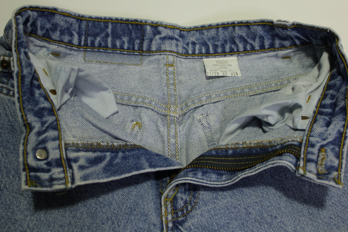 Levis Vintage 90's 550 Made in Canada Orange Tab Blue Denim Jeans