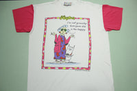 Maxine John Wagner Hallmark Vintage Single Stitch Made in USA Cartoon T-Shirt