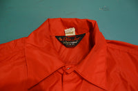 Moscow Student Government Vintage 80's Fire Engine Red Windbreaker
