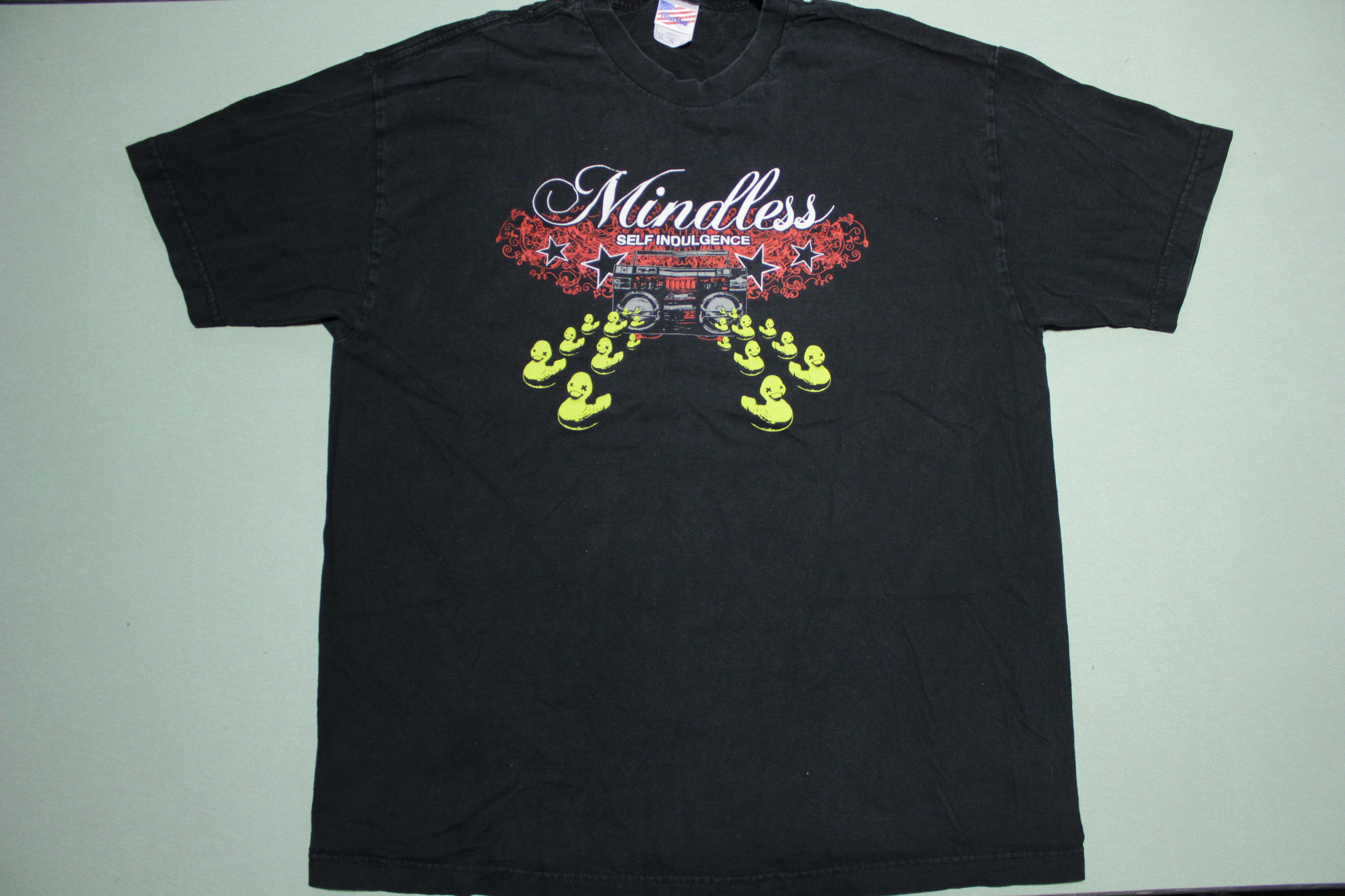 Vintage Early 2000 Original Mindless Self Indulgence Band Shirt good Size L