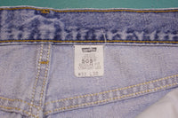 Levis 505 90s Red Tag Made in USA Vintage Blue Denim Jeans 32x30 Distressed Grunge