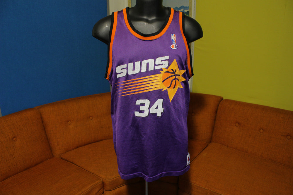 Nike NBA Phoenix Suns Classic Edition Charles Barkley Purple Swingman Jersey
