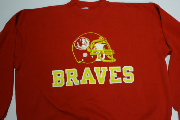 Kamiakin Braves Football Kennewick High School Vintage 80's Kanye Crewneck Sweatshirt