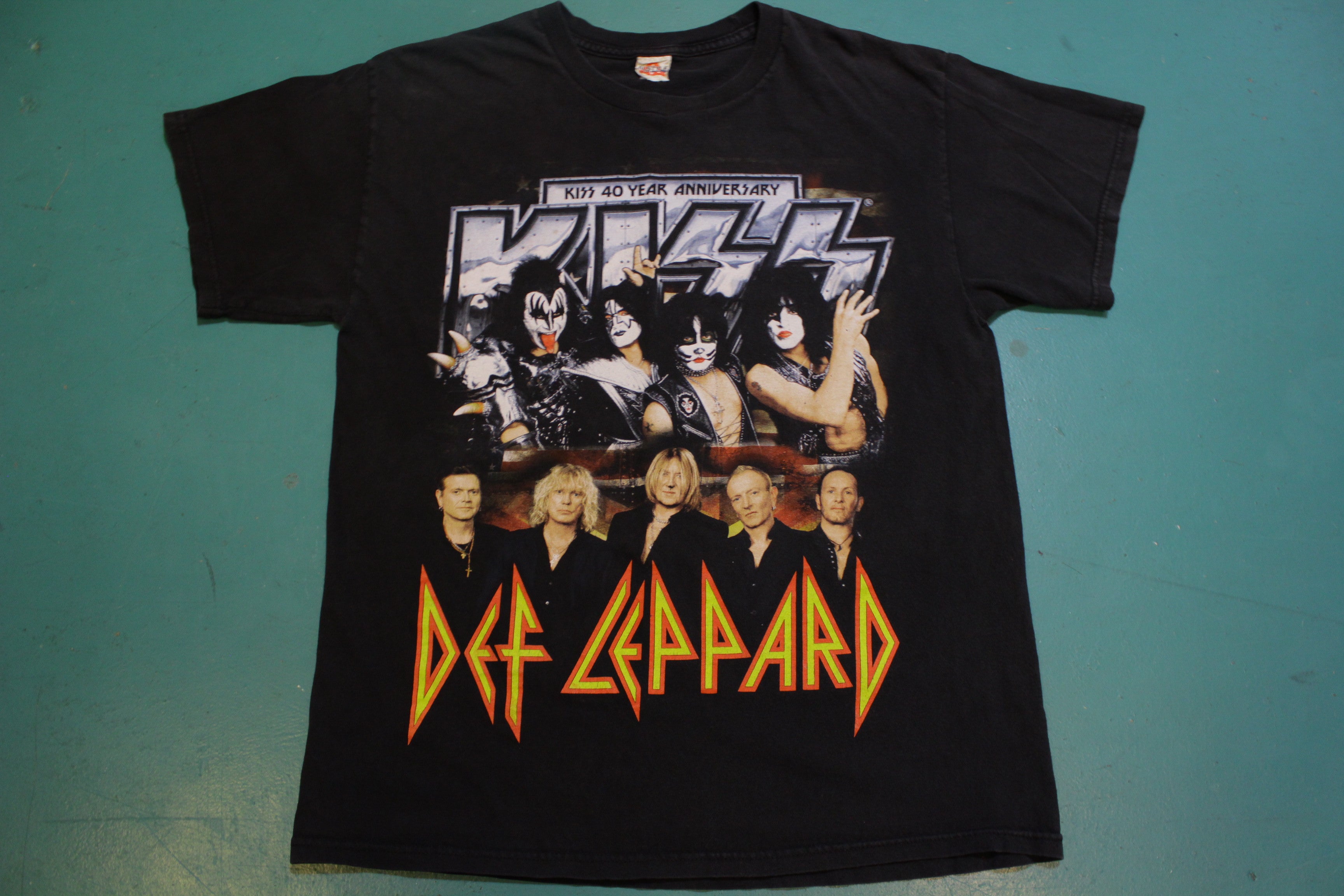 Kiss Def Leppard 40 Year Anniversary Make Up Tour Cities 2014