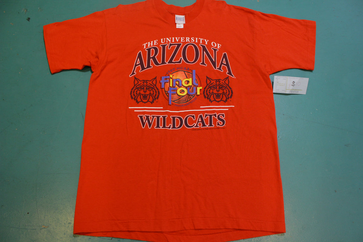 University of Arizona Wildcats NCAA 1997 Final Four Vintage 90's T-Shirt
