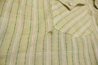 Ely Plains Rider USA Vintage Pearl Snap Western Button Up Cowboy Shirt