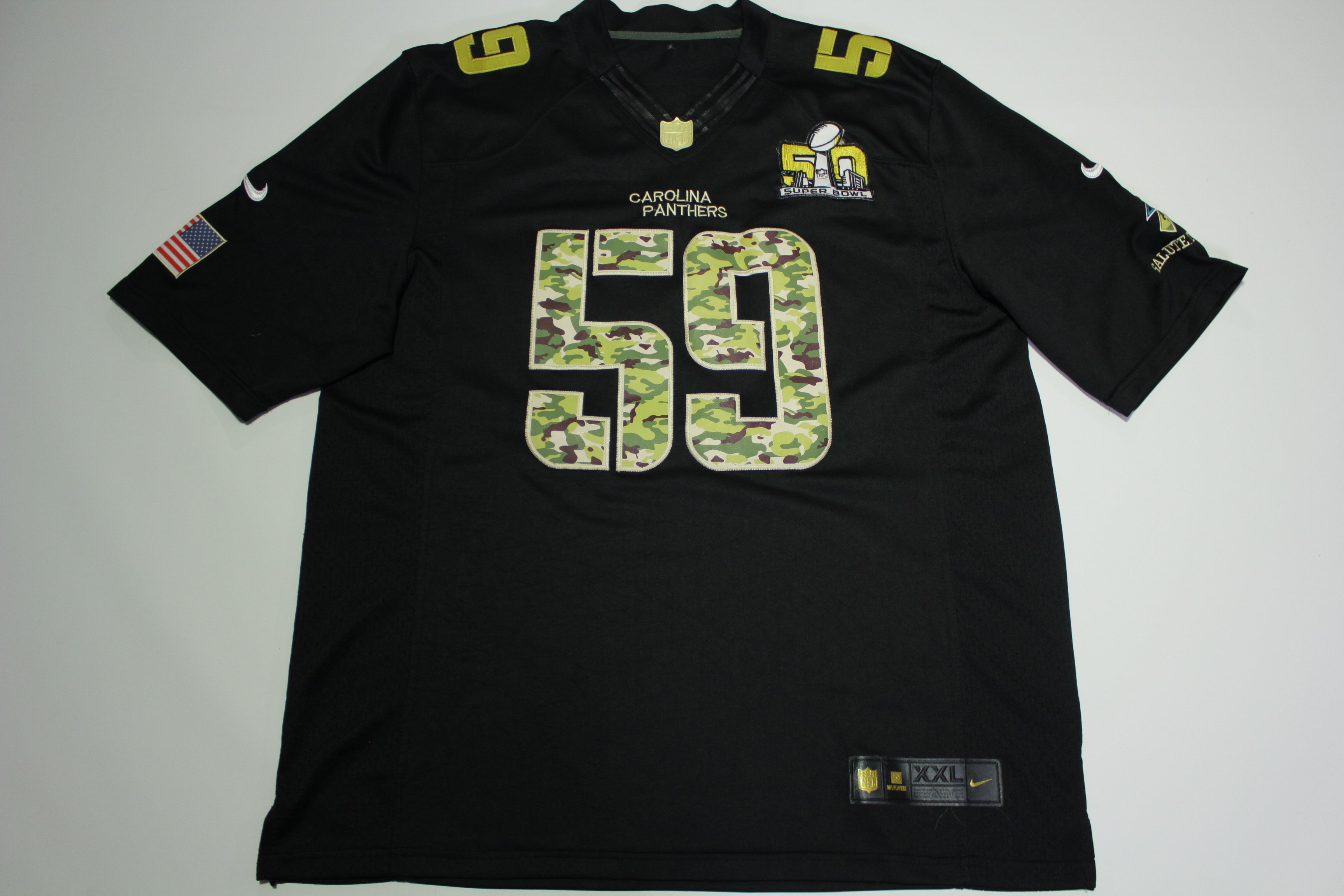 Panthers 50th shop jersey