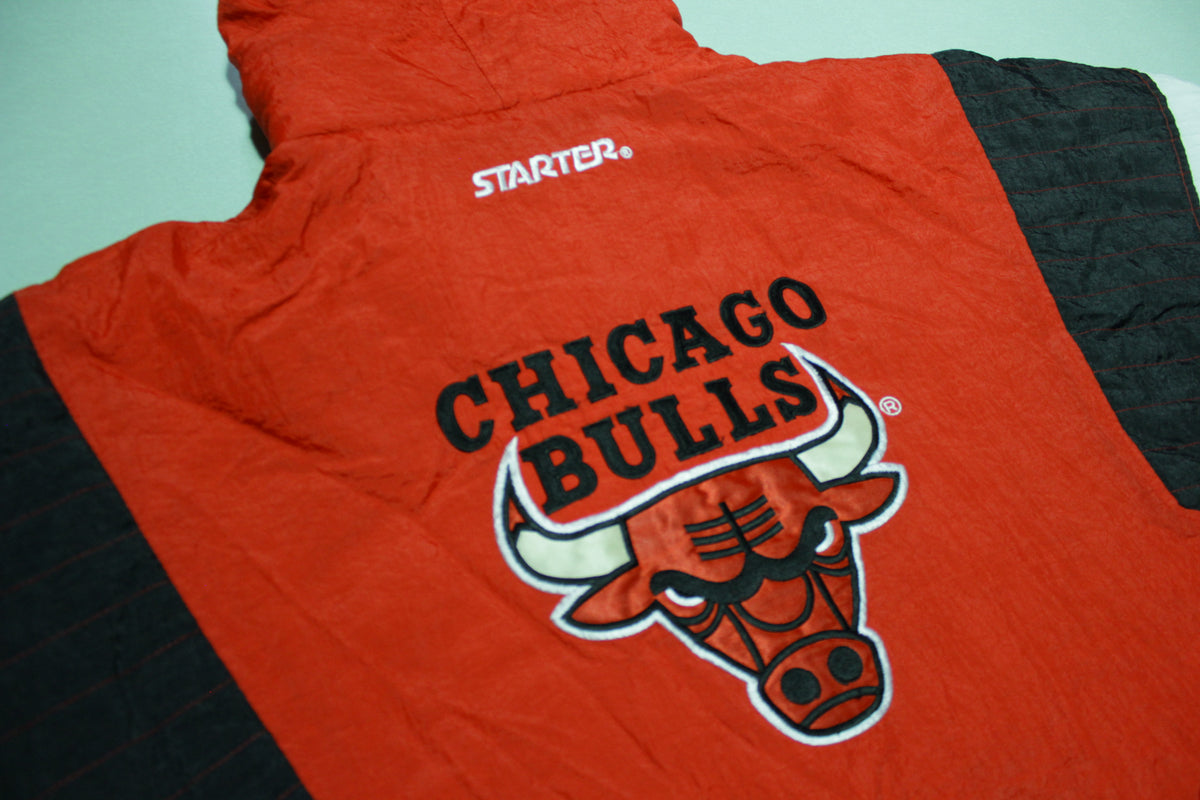 Vintage 00S Nike Chicago Bulls Center Swoosh NBA Hoodie Sweatshirt XL
