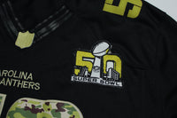 Luke Kuechly Nike Carolina Panthers Camo 50th Super Bowl Football Jersey