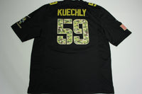 Luke Kuechly Nike Carolina Panthers Camo 50th Super Bowl Football Jersey
