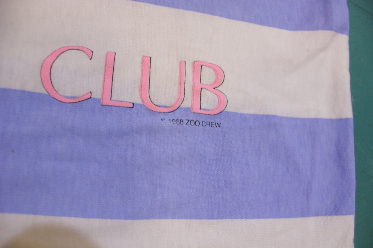 Beverly Hills Shopping Club Rodeo Drive Fashion Zoo Crew 80's Single Stitch T-Shirt