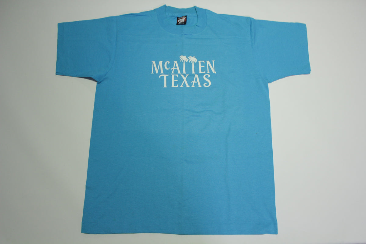 McAllen Texas Vintage 90's Screen Stars Made in USA Single Stitch Tourist T-Shirt