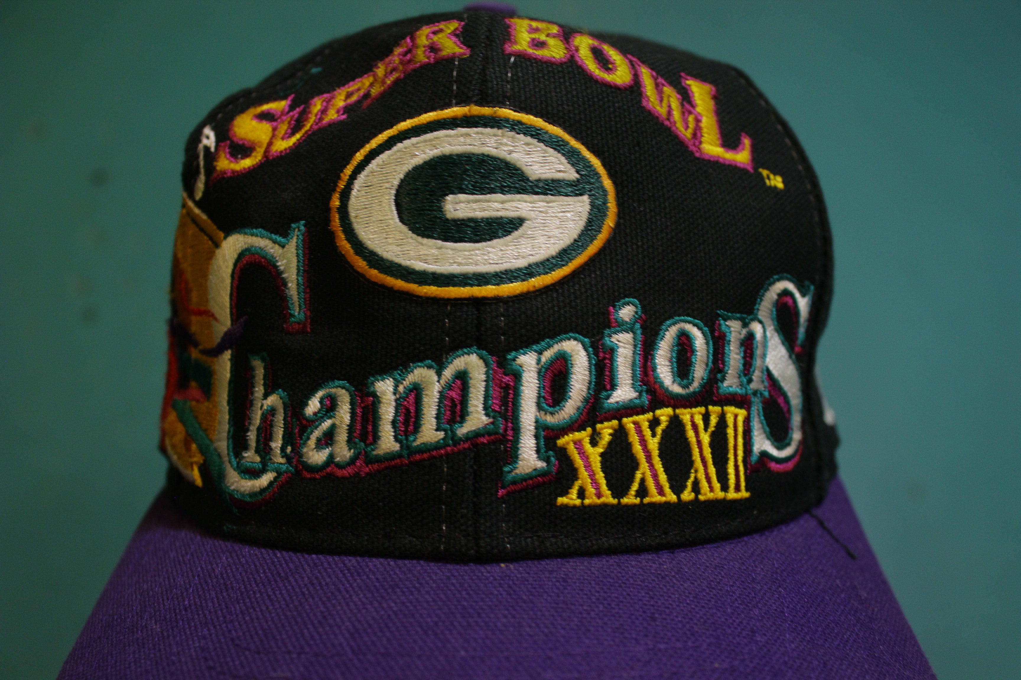 Casquette Vintage Superbowl Rhinocéros Années 90 - George Hornsby's Pubdrafts XXX 30 Snap Back