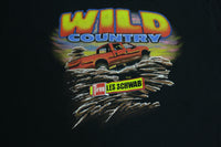 Wild Country Vintage Les Schwab Y2K Ford Crew Cab Truck Swampin' T-Shirt
