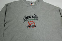 Nike Air Competition Vintage 90's Heavily Distressed White Tag Crewneck Sweatshirt