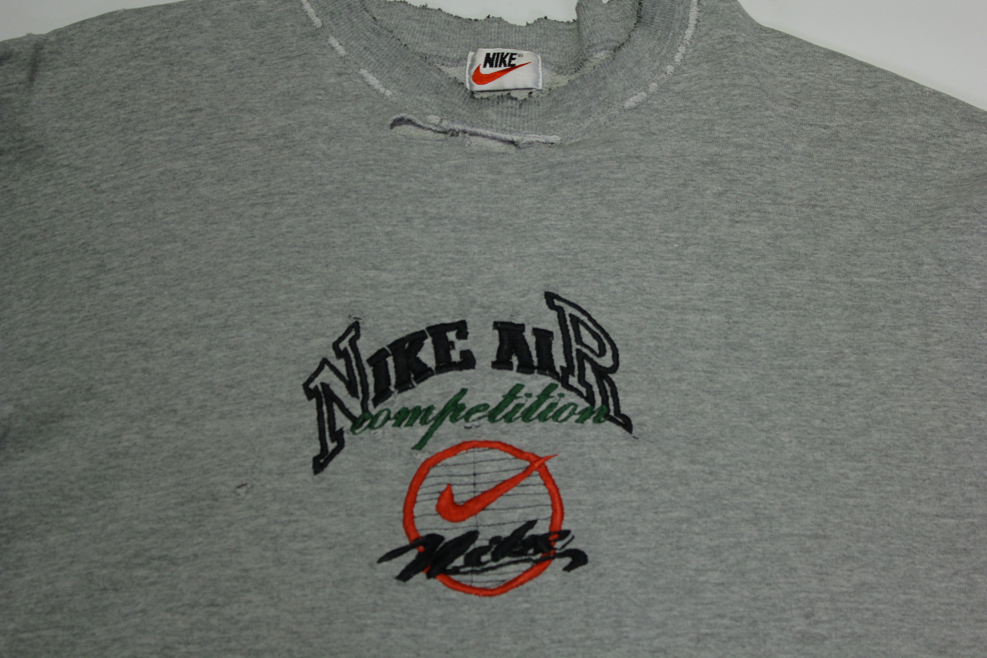 Nike Air Competition Vintage 90 s Heavily Distressed White Tag