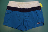 Speedo Vintage 80's 90's Swimming Trunks Elastic Waist Shorts