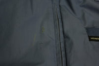 Members Only Vintage 80's Europe Craft 3 Bar Tag Jacket Light Blue