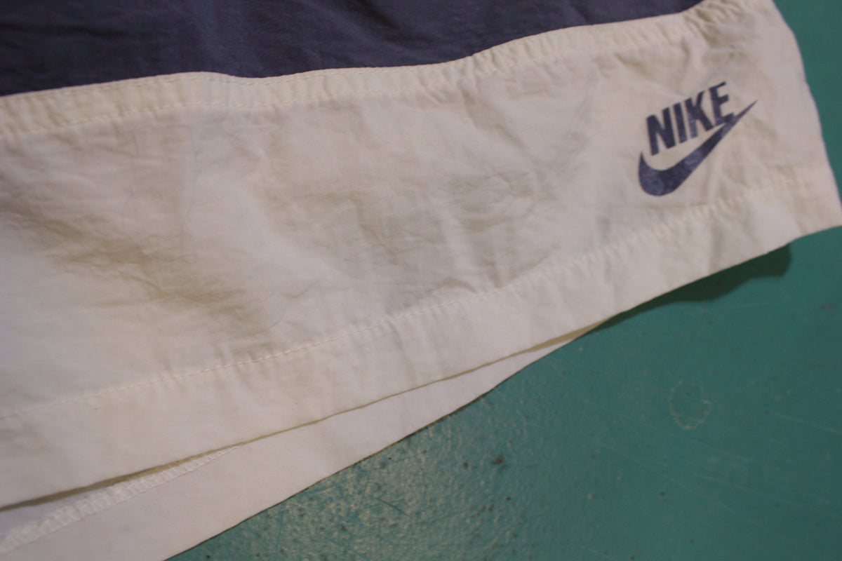 Nike Gray Tag Vintage 80's 90's Swimming Trunks Elastic Waist Shorts