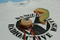 Danger Radioactive Waste Vintage Funny One Eyed Mutant 3D T-Shirt