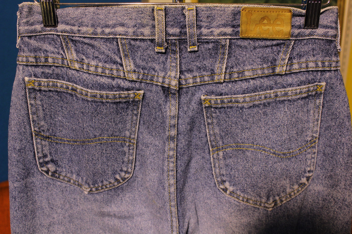 Faded Lee Jeans 1980's Made In USA 34 High Waisted Mom. Women's 28 x 29