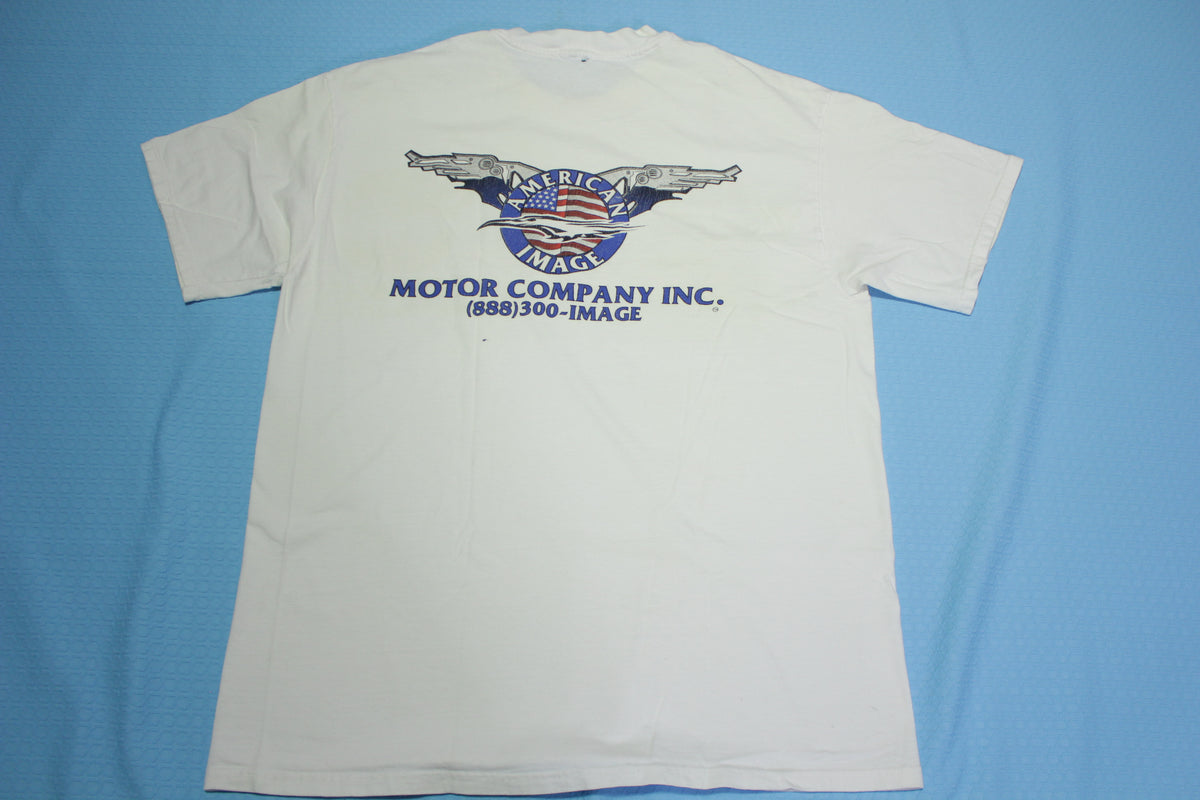 American Image Vintage 90's V-Twin Motorcycles Tour 1997 T-Shirt