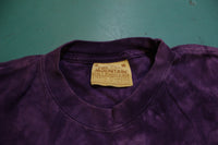 Unicorn Arctic Moon Tie Dye Made in USA Vintage Single Stitch T-Shirt