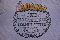 Adams Pure Old Fashioned Peanut Butter Ringer Vintage Single Stitch T-Shirt