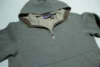 Patagonia Fleece Quarter Zip Vintage USA Made Pullover Hoodie Jacket