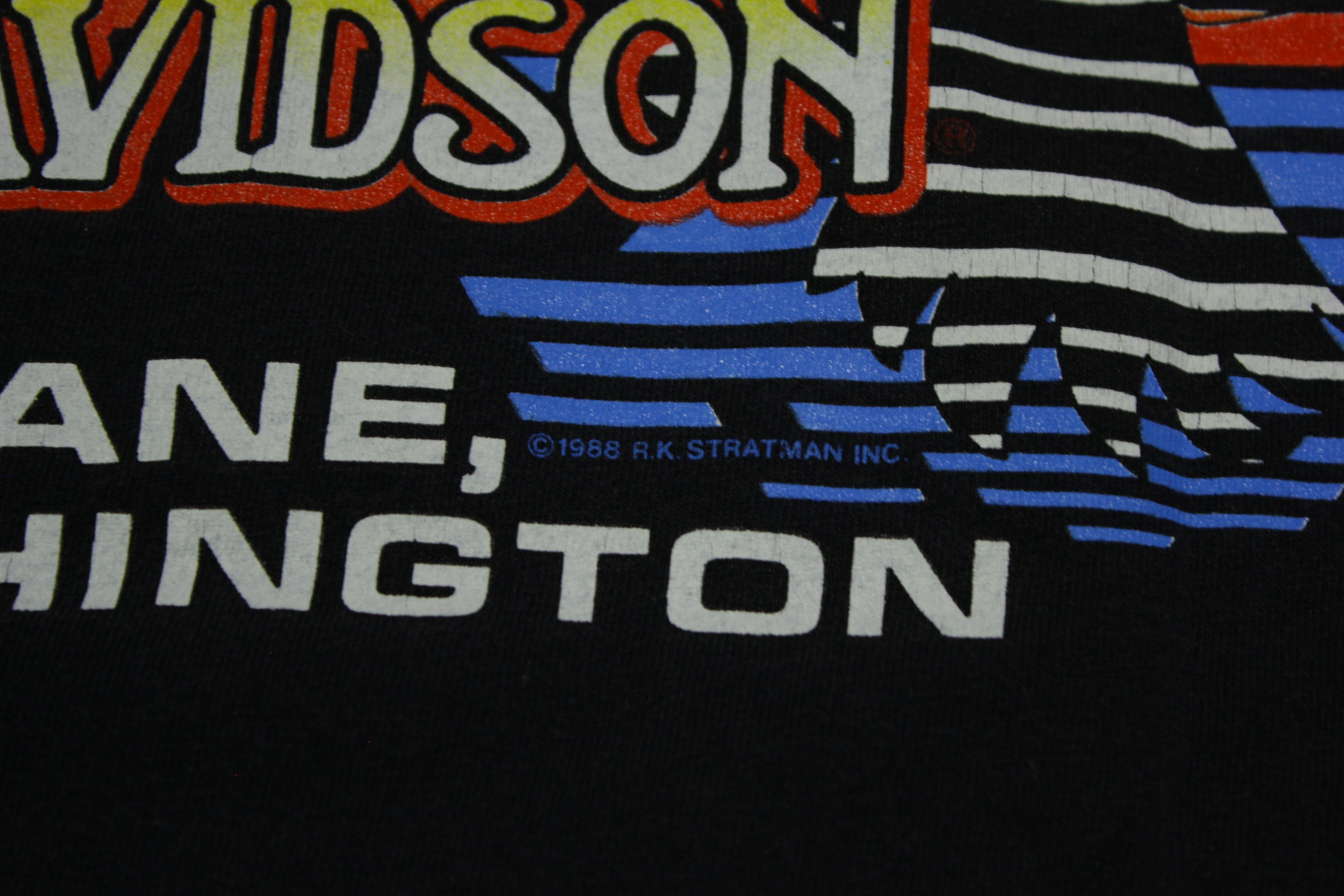 Harley Davidson Motorcycles HD Vintage 80's 90's Long Sleeve