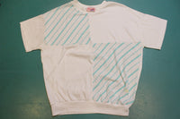 Club USA Women's Seafoam Green New Wave 80's Vintage Single Stitch T-Shirt