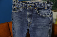 Levis Vintage 80's Faded 505 Orange Tab USA 31 x 29 Jeans. Regular Fit Straight Leg