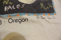 Multnomah Kennel Club Portland Oregon Dave Faville Vintage 90s Serigraph Art T-Shirt