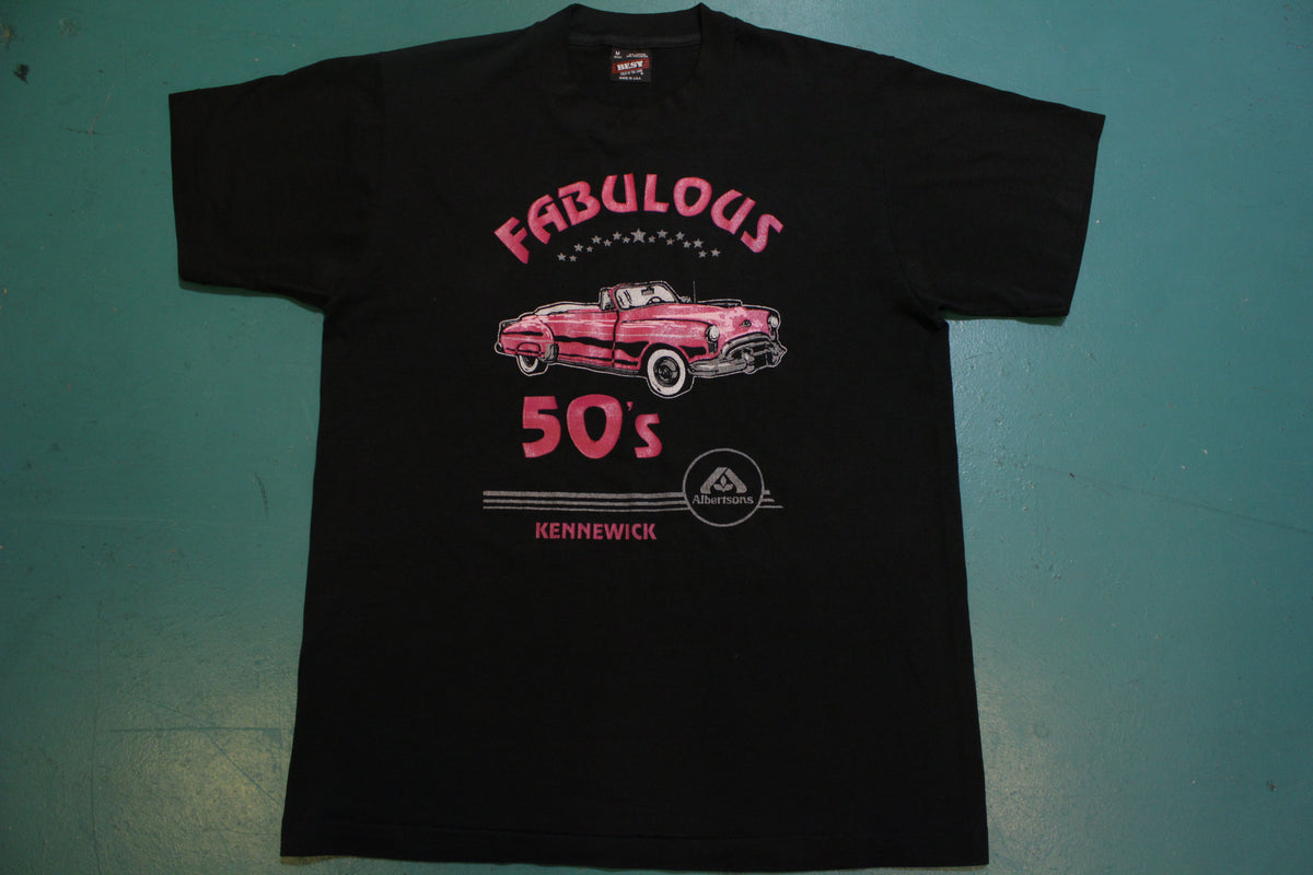 Fabulous 50's Albertsons Kennewick Vintage 90s Single Stitch USA T-Shirt