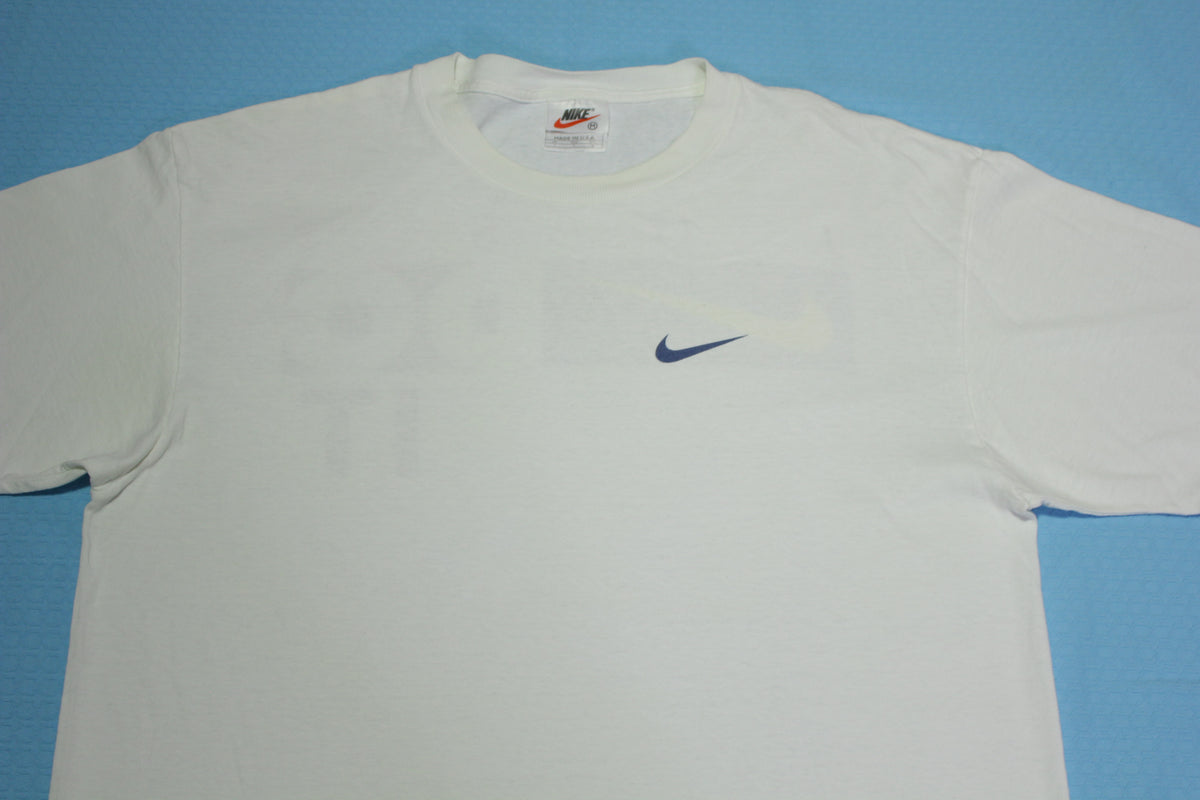 Nike Vintage 90's Just Do It Swoosh White Tag Made in USA T-Shirt