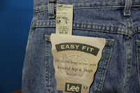 Lee Easy Fit Relaxed Hip & Thigh Straight Leg Women's 12 Long Jeans. NWT New