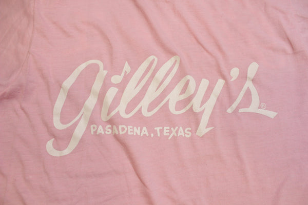 Gilleys Pasadena Texas Urban Cowboy Vintage Single Stitch Screen Stars 80's T-Shirt