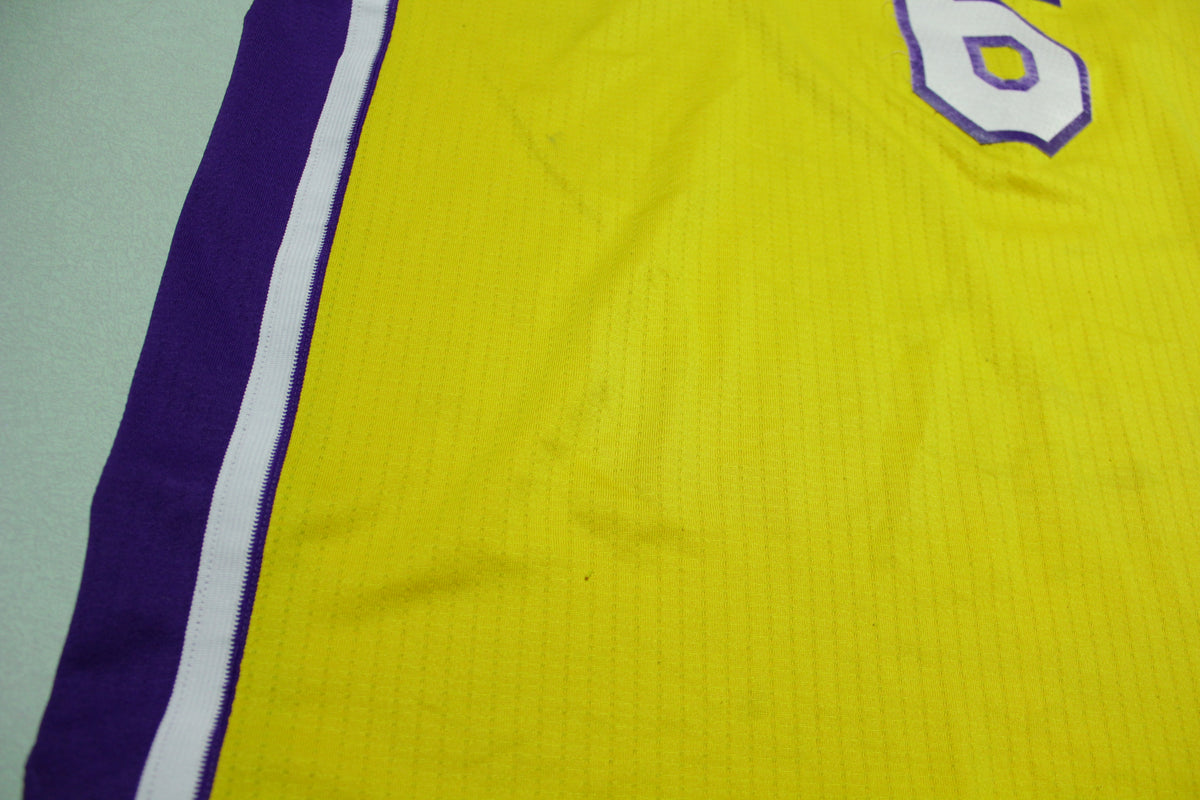 Jordan Clarkson #6 Los Angeles LA Lakers Adidas XL +2 Length Basketball Jerey